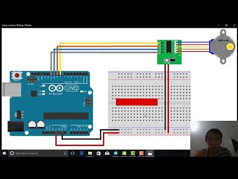 Điều khiển động cơ bước 5V và module ULN2003