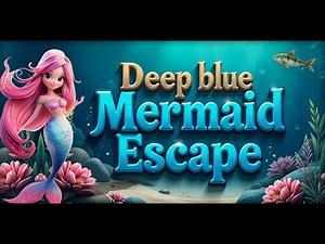 G4K Deep Blue Mermaid Escape Game Walkthrough
