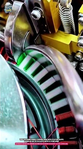 Automatic Motor Coil Winding Machine for Stator up to 36 Slots | 0.8 mm Copper Wire