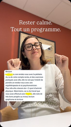 10K views · 631 reactions | Alors merci, je suis très heureuse que X ait progressé mais les progrès en écriture ne sont clairement pas suffisant d’après les résultats de mon bilan, d’où ma demande. Mais ok, faisons du sport 﫡﫠 Merci @atypi_cool pour ton audio  Orthoptiste Vision Apprentissage Lecture Écriture Enfant École | Les Yeux de Camille | Facebook