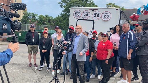 📣📣 95% of Aramark workers at Fenway Park and MGM Music Hall at Fenway voted YES to authorize a strike! ✊ #UnionStrong #MLBPA #GoSox | UNITE HERE Local 26