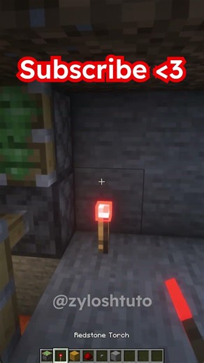 How to Make a Tree Secret Door in Minecraft 🌳 | ZyloshCraft