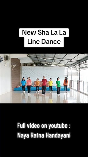 New Sha La La Line Dance Choreo by Caecilia Maria Fatruan (INA) - November 2025 High Beginner Level 32 Count - 4 Wall 2 Restarts : on wall 3 & 11 after 16 counts Music : Shalala...lala - Vengaboys Demo by Group Sehat Ceria #linedance #linedancing #shalala #vengaboys #lahat