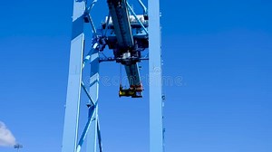 Container Loading and Offloading Equipment Stock Video - Video of container, industry: 317967505