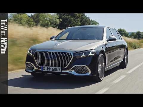 2027 Mercedes-Maybach S680 | Emerald Green/Mojave Silver | Driving, Interior, Exterior [4K]