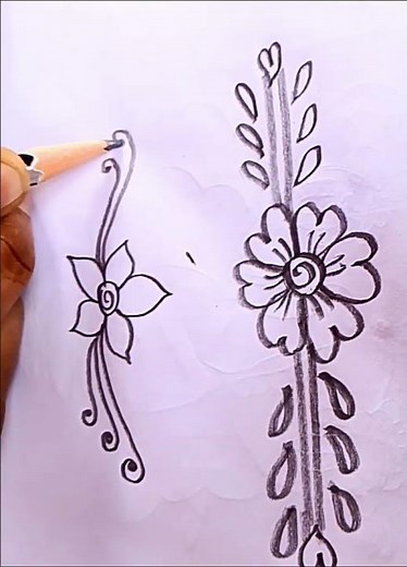 beautiful side boarder design