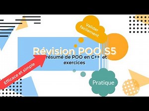 Révision Programmation Orienté Objet en C++ S5 partie 1