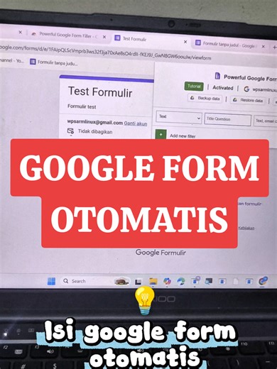 Isi google form otomatis💡 #autofillgoogleform #googleform #googleformotomatis #form