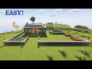 Minecraft: How to Build a GARDEN House | Tutorial🌸