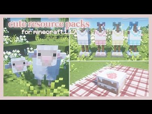 ♡ 10 cute resource packs 🍥 | minecraft java 1.17 ♡