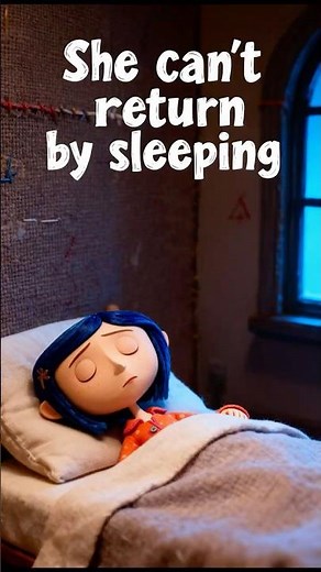 Coraline Never Left the Other World – The Hidden Truth You Missed #coraline #animation