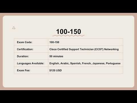 Pass the 100-150 CCST Networking in 2025 | Free Practice Questions