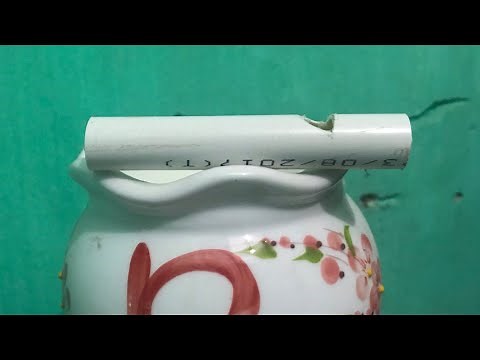 DIY whistle from PVC pipe at home