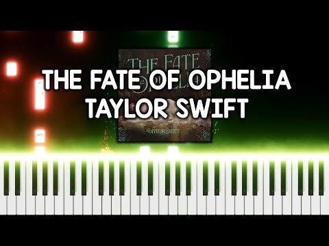 Taylor Swift - The Fate of Ophelia | Piano Tutorial (Free MIDI + MP3)