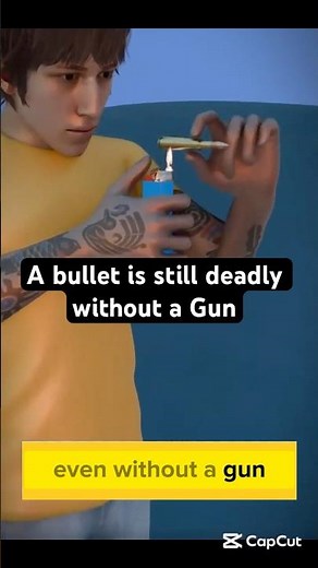 Why A Bullet Is still Dangerous Without A Gun #sciencefun #physicstheory #experiment #Guns