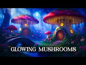 Land of Glowing Mushrooms | Deep Sleep Meditation & Healing Yoga Ambience