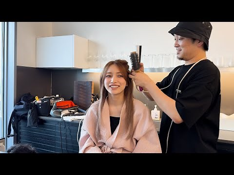 [Unreleased] Behind the scenes of the makeup in Korea and Yamagata for Maki Goto's photobook "flo...