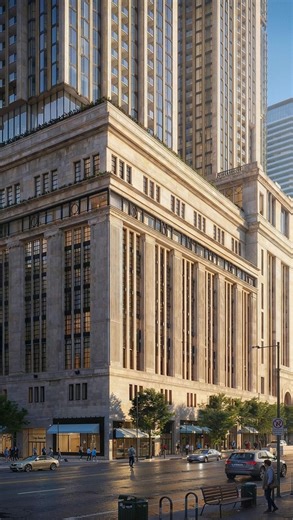 🏛️ Some updates on Toronto’s grand plan to, at least somewhat, return to Art Deco architecture! The College Park redevelopment stands as one of the city’s most ambitious mega builds in history. A recent resubmission has seen some subtle, but promising tweaks to the massive plan. Swapping tower heights, expanding its public realm, and boosting its supertall height even taller. 🔗 Read the full story at the link in bio. #Toronto #Torontoblogger #skyline #architecture #torontoarchitecture | Urban 