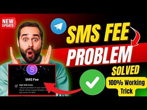 how to fix telegram sms fee | telegram sms fee problem | telegram login problem | telegram problem
