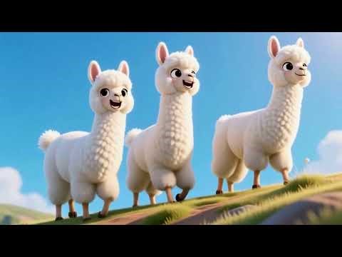 LLAMA SONG FOR KIDS | FUN LLAMA DANCE & ANIMAL MUSIC