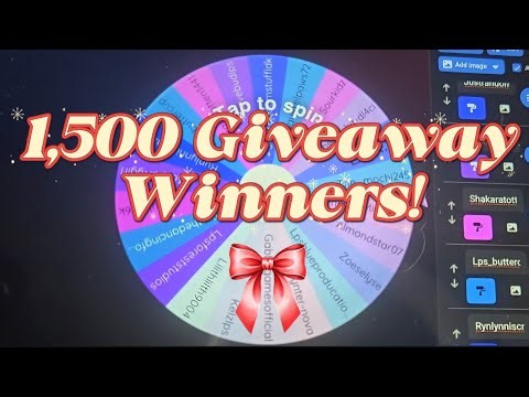 1,500 Subscribers Giveaway WINNERS Announced! 🎀