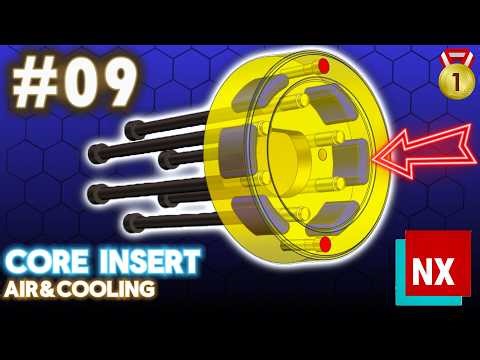 Step by Step Mold Design | Lesson : 9 | Air Vents, Cooling Channels & Wrong Assembly Prevention