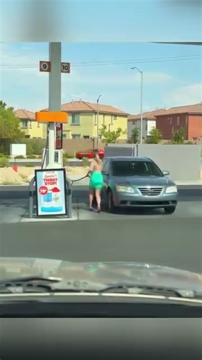 Fatherless woman cant figure out how to put gas in her car (skit) 🎬 This video was produced by Network Media and Life with Mikayla | Actor vs Actress