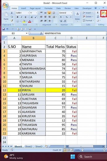 Sorting and Filtering Data With Excel #exceltech #excelworld #exceltips #excelfansonly #excel