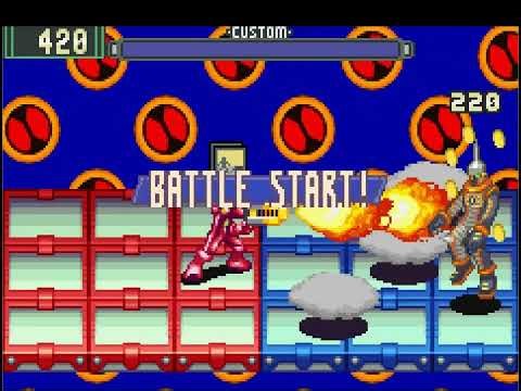 MMBN 2 - Mega Man.EXE vs Toad Man, Thunder Man and Snake Man