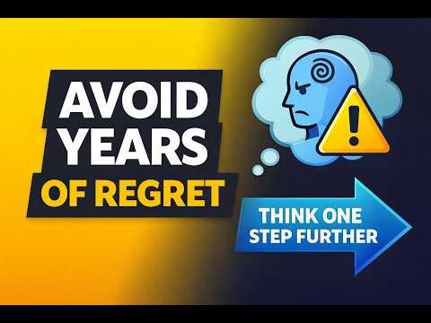 This Simple Thinking Rule Prevents Years of Regret | Make Better Decisions