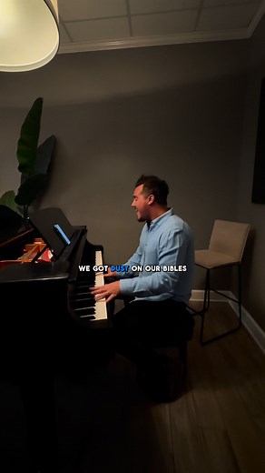 Get you bible off the shelf & join me this morning @victorytulsa 9AM or 11AM in person or online⚡️ | Paul Daugherty