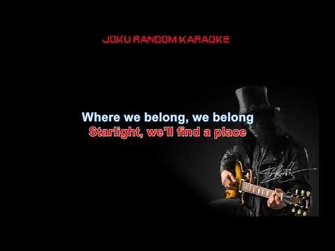 Slash - Starlight [Karaoke]