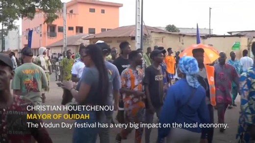Festival celebrating Benin's Voodoo religion draws thousands
