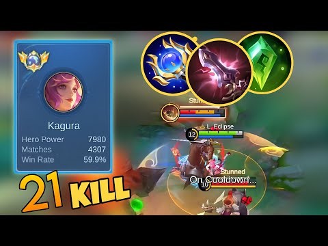 21 KILLS ! Instant Deleted with This Kagura Build !
