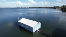The famous Blue Boat House of Perth