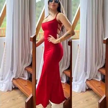 Women Sleeveless Spaghetti Strap Solid Color Elegant Club Party Cross Backless Bodycon Long Dress