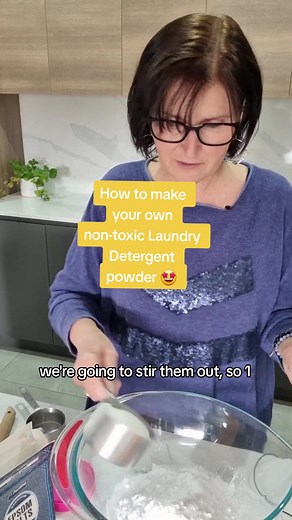 DIY Non-Toxic Laundry Detergent Powder Recipe