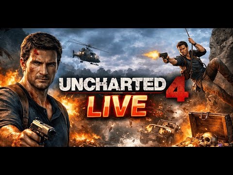 || LIVE - Uncharted 4 Gameplay Walkthrough, Epic Action, Stunning Story & Insane Graphics || 4K ||