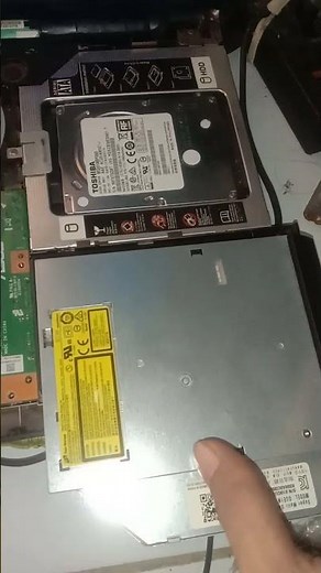 How to Upgrade an Old Laptop with Dual Internal Drives #repair #laptopcomputertutorial #shorts