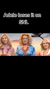 SHE'S HILARIOUS #adele #SNL #comedy #joke #funny #snl #saturdaynightlive #trending #viral #fyp #foryou #funnyvideo | SNL Funny Moments