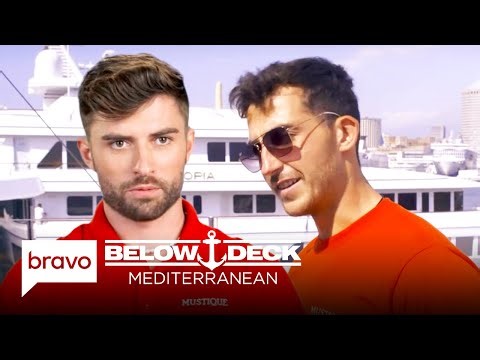 Max Salvador Tells Luka Brunton He Wants To Jump Ship | Below Deck Mediterranean (S8 E9) | Bravo