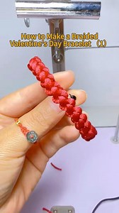 109K views · 459 reactions | How to Make a Braided Valentine's Day Bracelet (1) #handmade #braids #bracelet #diy #fypchallenge #short | BTYH DIY Jewelry Parts | Facebook