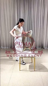 Easy Assembly Luxury Gold Coil Back Wedding Chair: Step-by-Step Guide