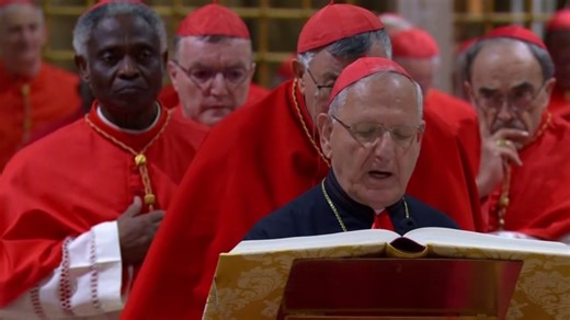 Catholic cardinals take secrecy oaths in Latin ahead of conclave