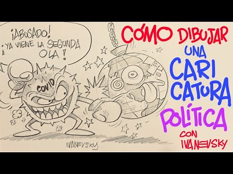 COMO DIBUJAR UNA CARICATURA POLÍTICA