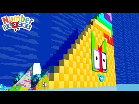 Numberblocks Step Squad NEW 1 to 253 vs 276,000,000 BIGGEST - The Amazing Step Squad Numberblocks