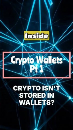 How Crypto Wallets Actually Work - Pt 1 #cryptowallet #hotwallet #coldwallet