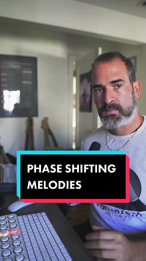 Exploring Phase Shifting Melodies in Music Production