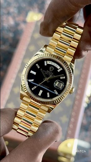 NEW Rolex Day-Date 40mm 228238 Black Onyx Diamond Dial 🔥