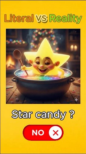Star Candy | Literal vs Real Meaning | English Word Lab